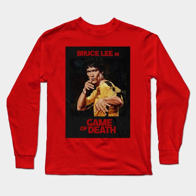 Game Of Death Long Sleeve T-Shirt by dmitryb1